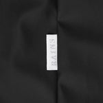 Chaqueta Impermeable A-line Black - ECRU