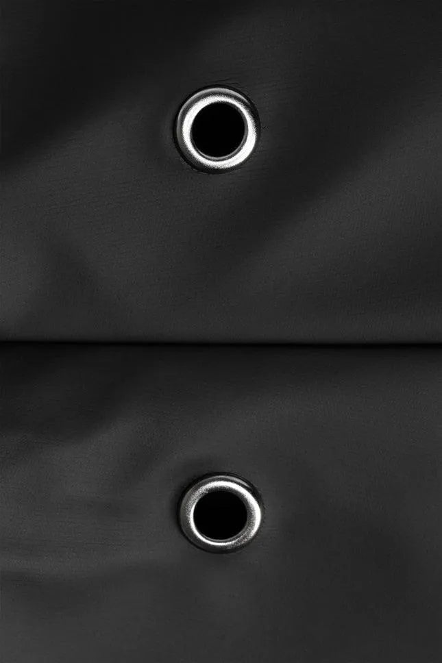 Chaqueta Impermeable A-line Black - ECRU