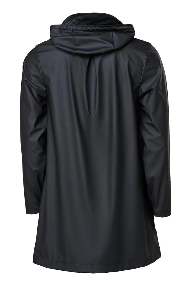 Chaqueta Impermeable A-line Black - ECRU