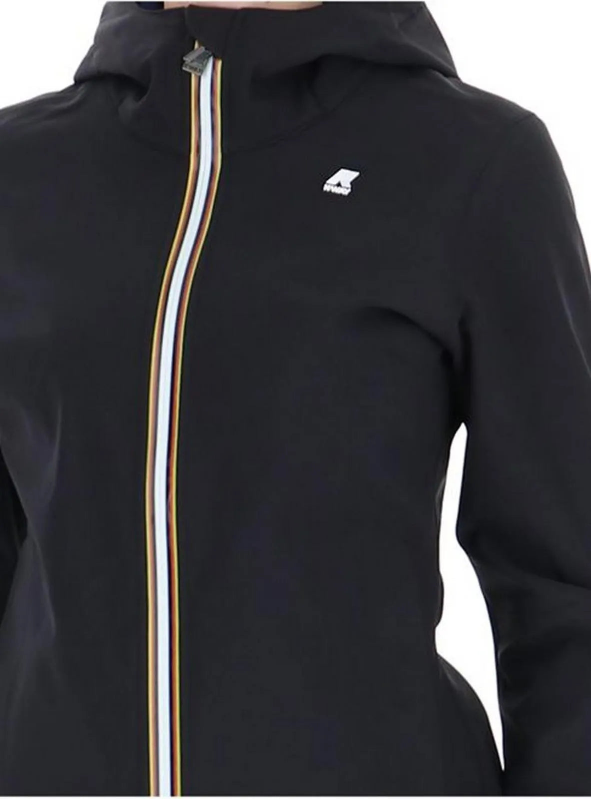 Chaqueta Impermeable Lil Bonded Black Pure Blue Maritime - ECRU