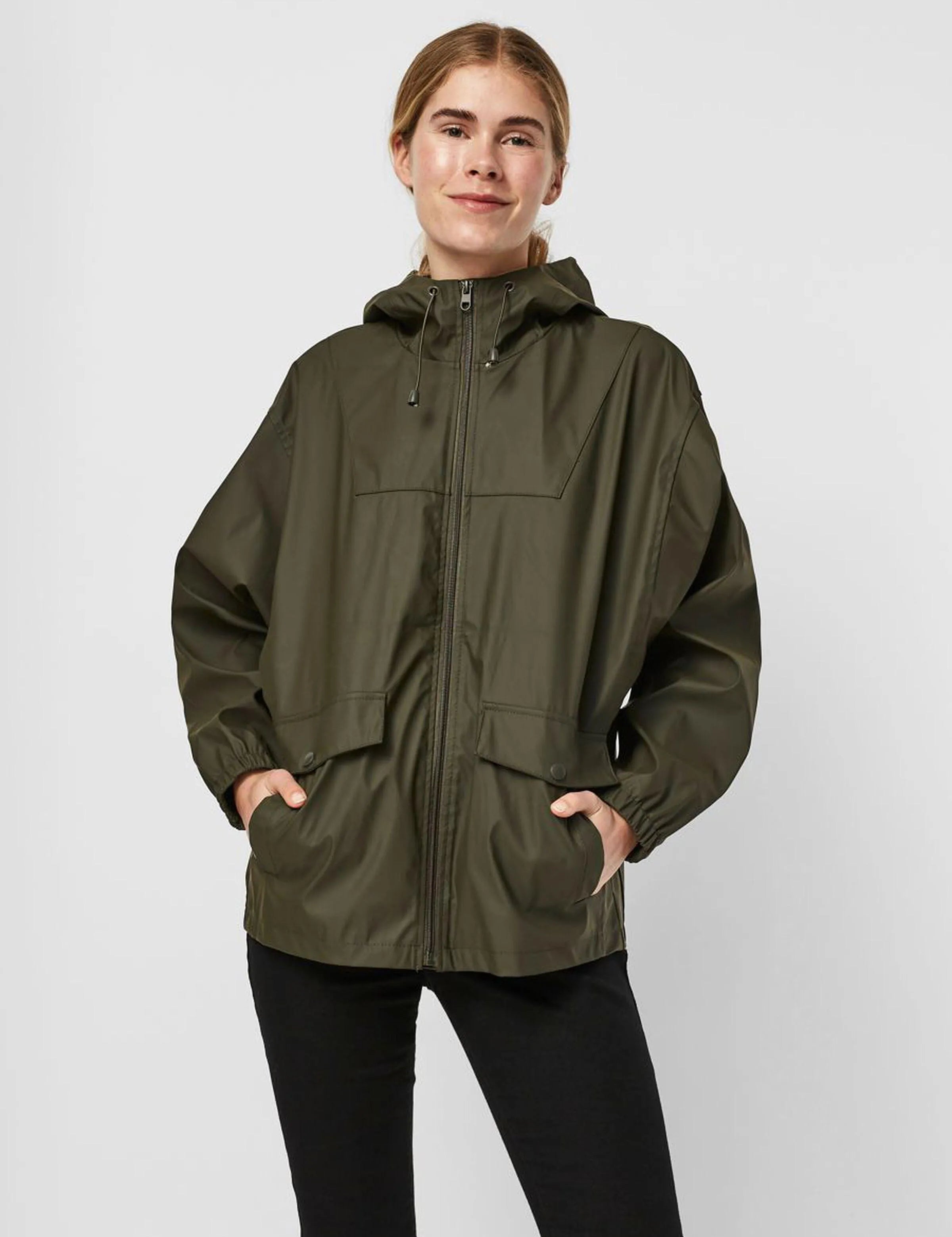 Chaqueta Impermeable Shady Holly - ECRU