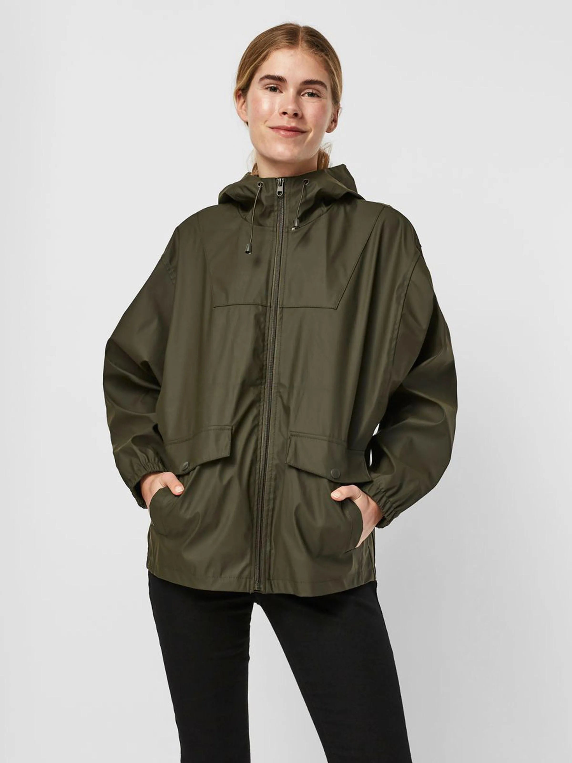 Chaqueta Impermeable Shady Holly - ECRU