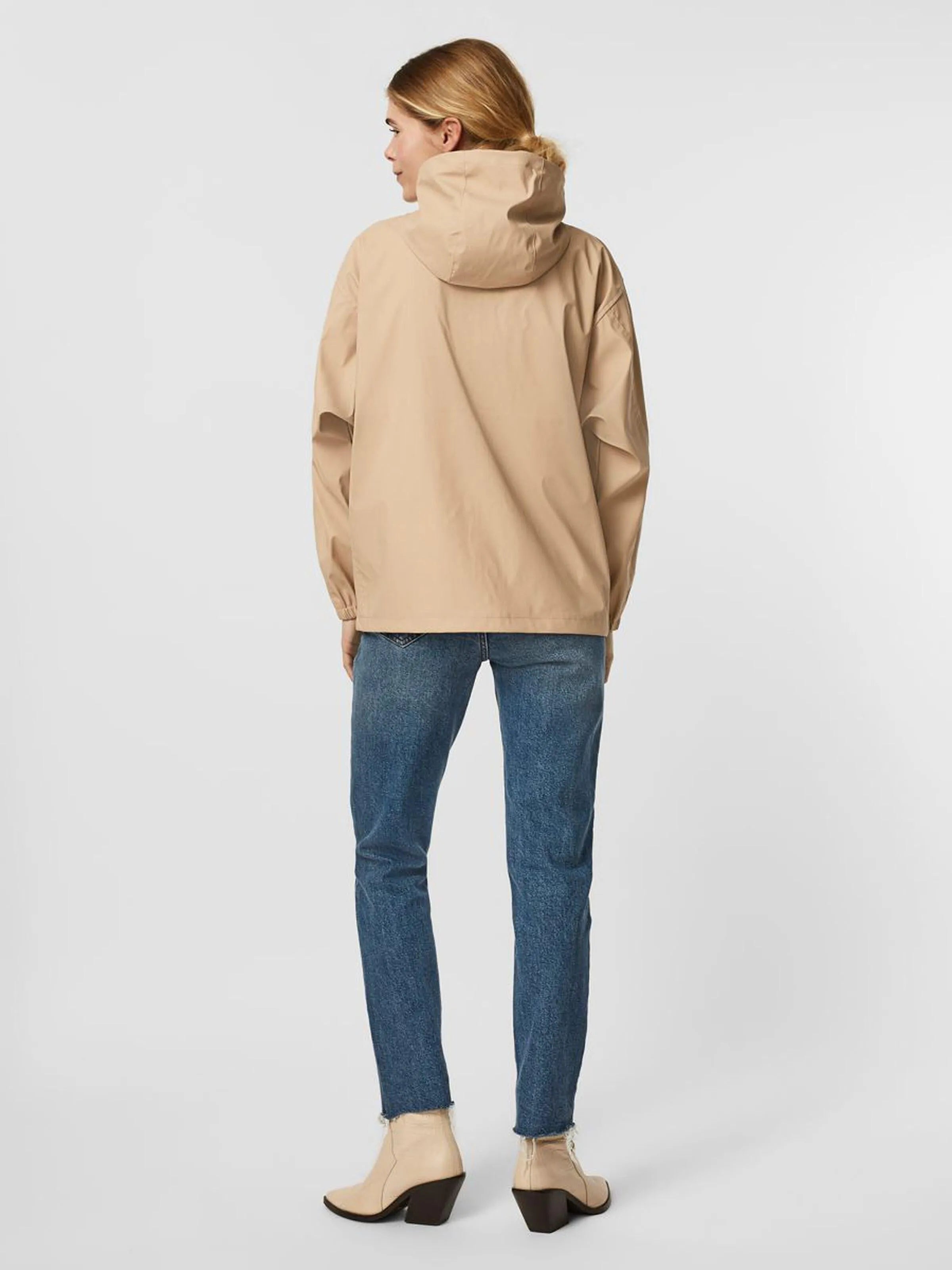 Chaqueta Impermeable Shady Holly - ECRU