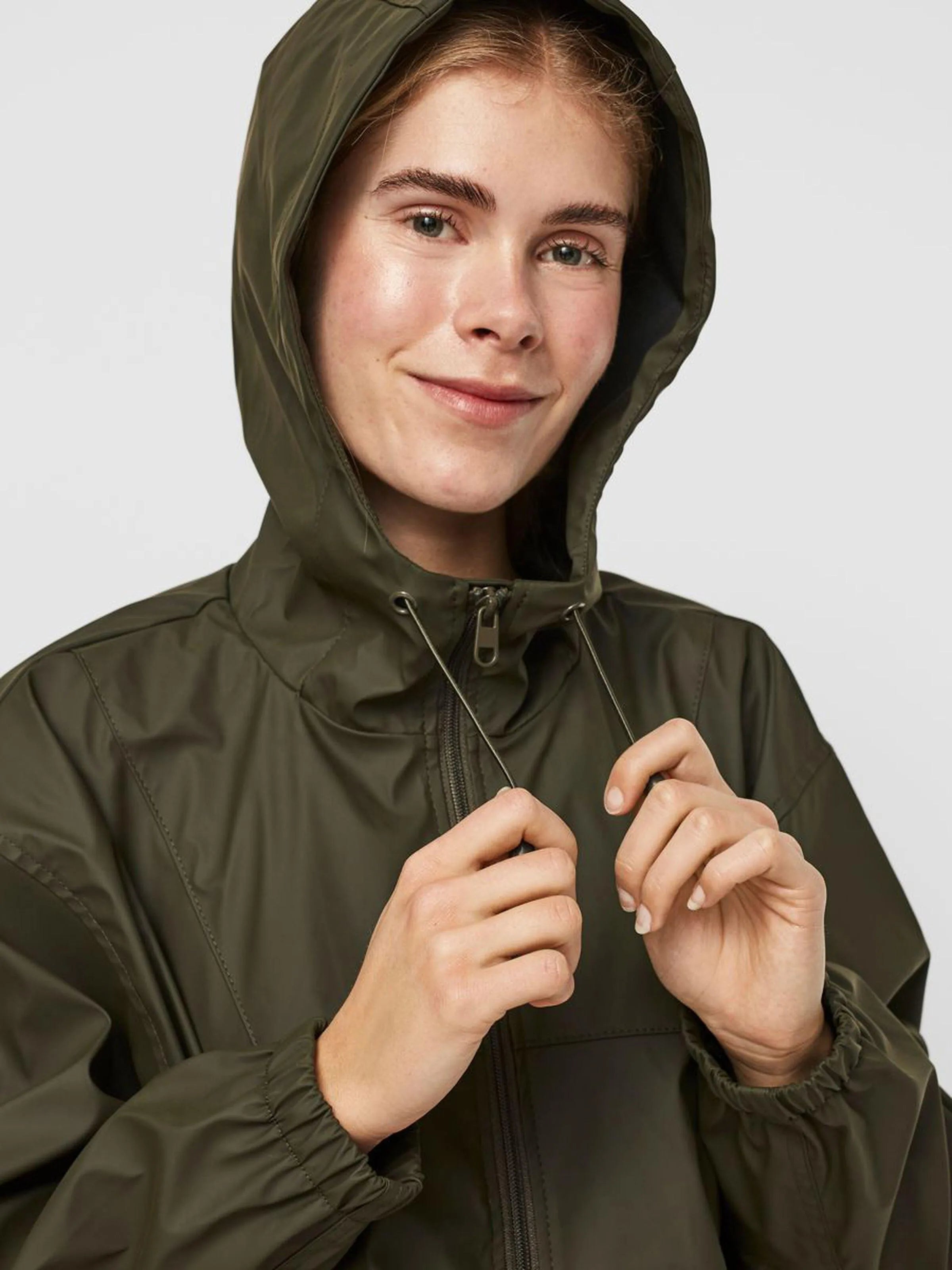 Chaqueta Impermeable Shady Holly - ECRU