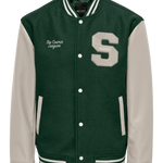 Chaqueta Jay Varsity - ECRU
