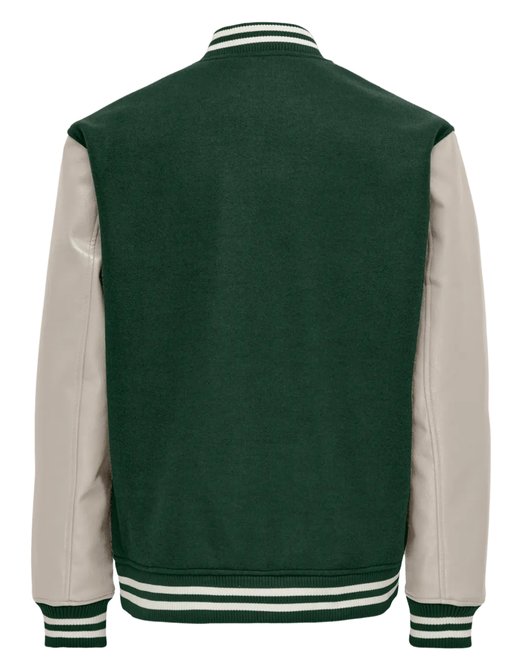 Chaqueta Jay Varsity - ECRU