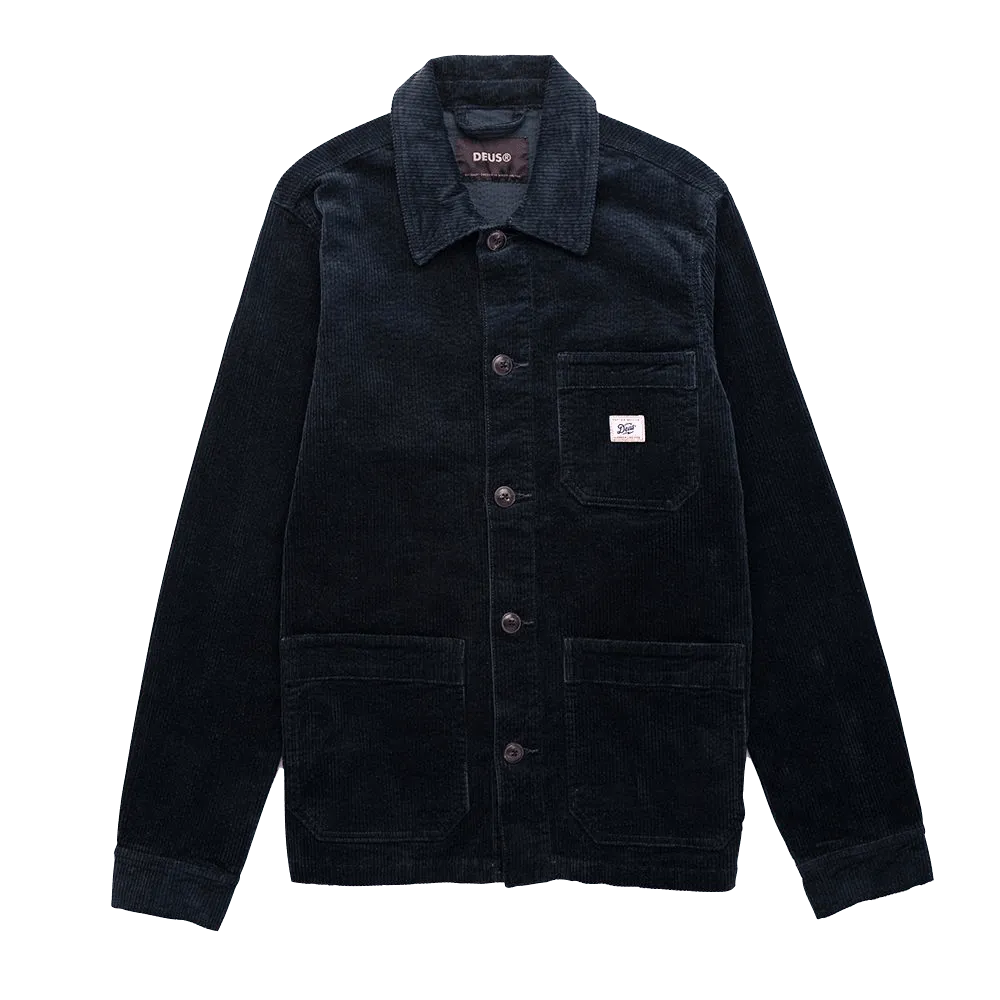 Chaqueta Jonah Cord Chore Jasper Green - ECRU