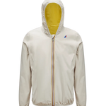 Chaqueta K-WAY Jacques Plus.2 Reversible Beige Yellow - ECRU