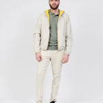 Chaqueta K-WAY Jacques Plus.2 Reversible Beige Yellow - ECRU