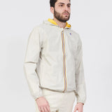 Chaqueta K-WAY Jacques Plus.2 Reversible Beige Yellow - ECRU