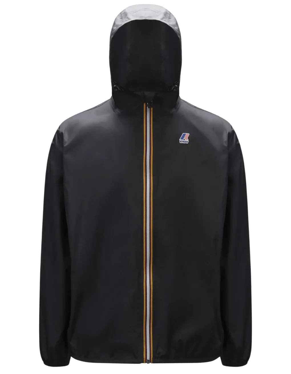 Chaqueta K-WAY Unisex Impermeable Le Vrai 3.0 Black Pure - ECRU