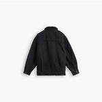 Chaqueta Levi's® Made & Crafted® Long Sherpa Trucker Black Sea Black Rinse - ECRU