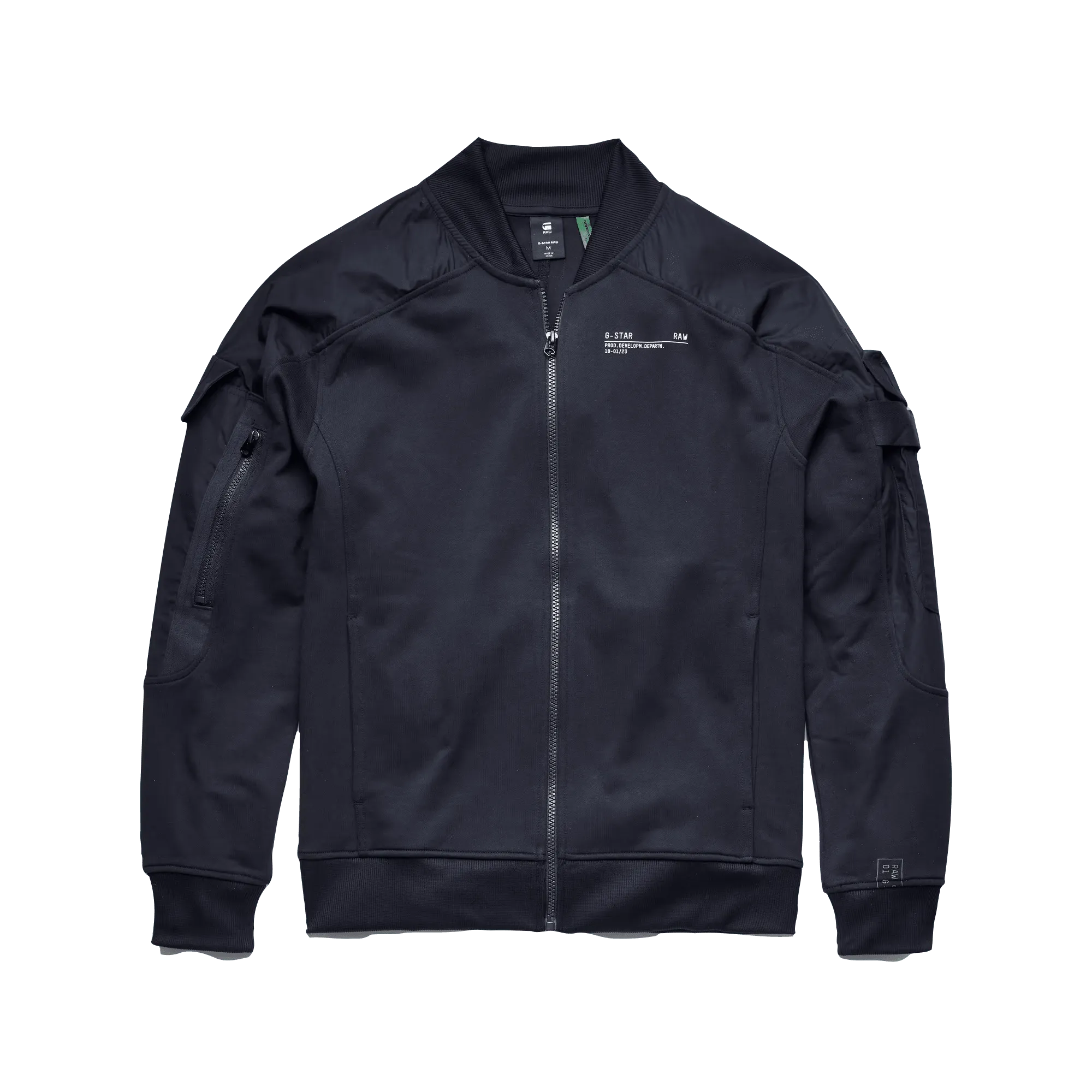 Chaqueta Mixed Cargo Bomber - ECRU