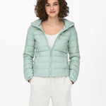 Chaqueta Only Acolchada Tahoe Harbor Gray - ECRU