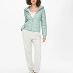 Chaqueta Only Acolchada Tahoe Harbor Gray - ECRU