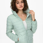 Chaqueta Only Acolchada Tahoe Harbor Gray - ECRU
