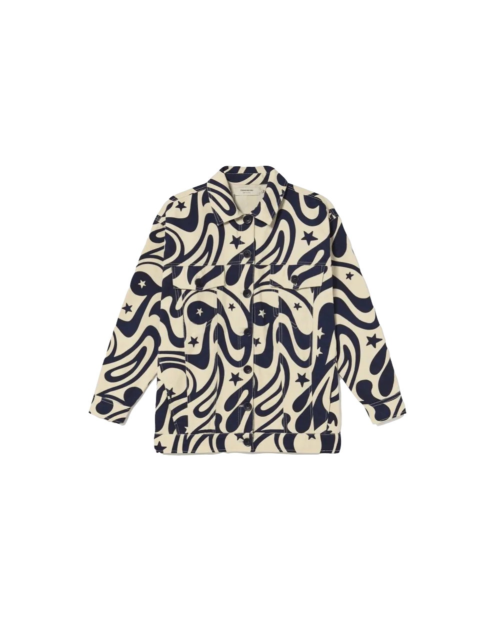 Chaqueta Phoebe Blue Dreams - ECRU