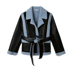 Chaqueta piel sintética borreguito - ECRU