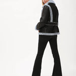 Chaqueta piel sintética borreguito - ECRU