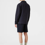 Chaqueta Pocket Plain Navy - ECRU