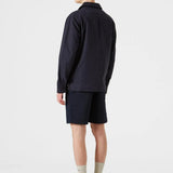 Chaqueta Pocket Plain Navy - ECRU