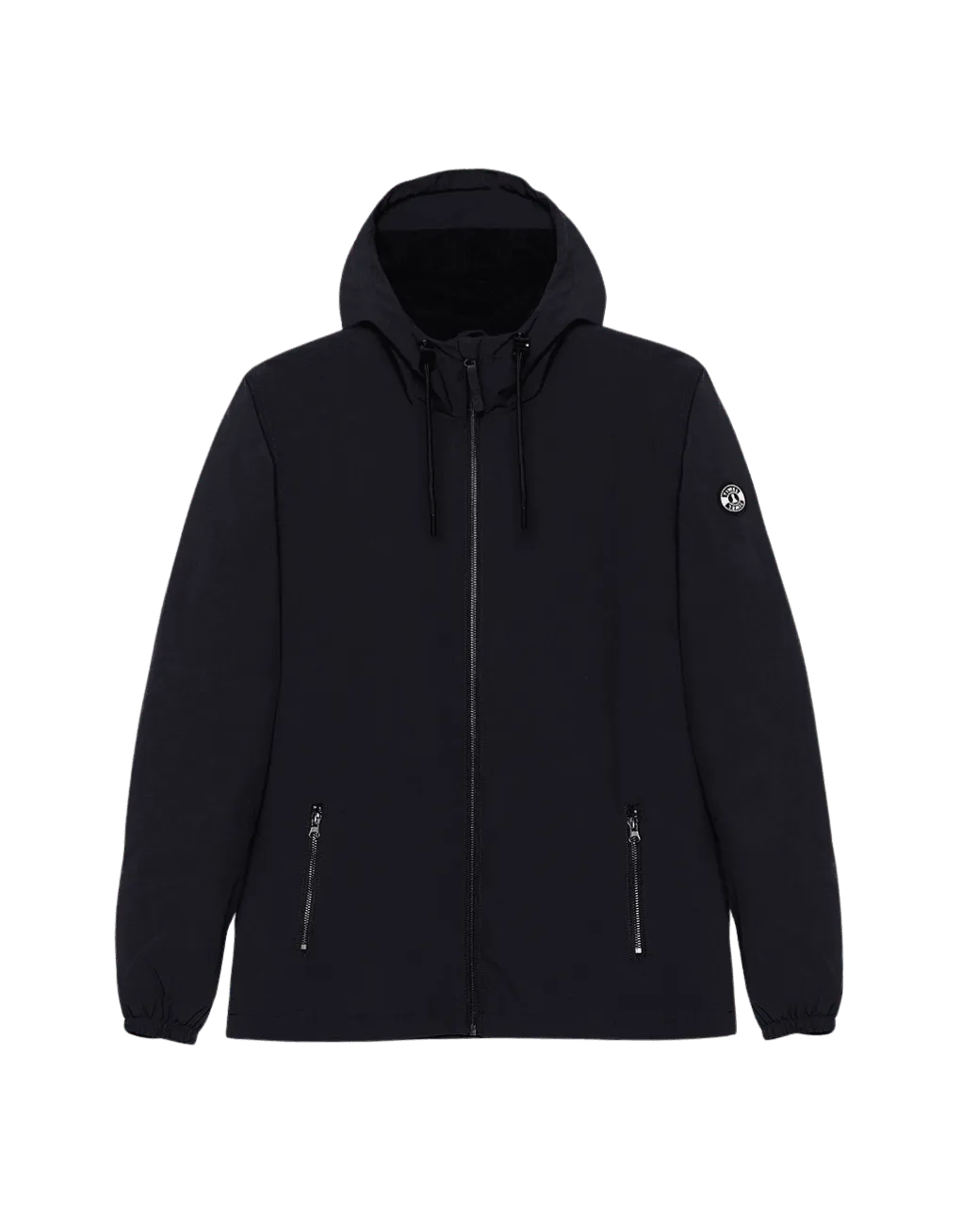 Chaqueta Sakoro Fleece Black - ECRU