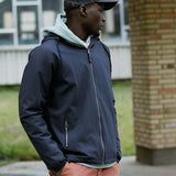 Chaqueta Sakoro Fleece Black - ECRU