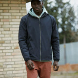 Chaqueta Sakoro Fleece Black - ECRU