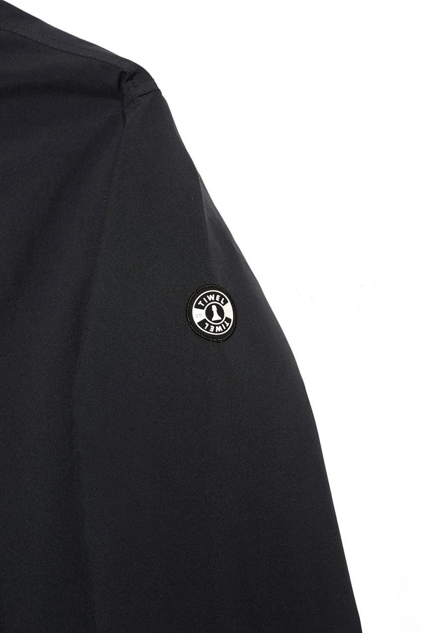 Chaqueta Sakoro Fleece Black - ECRU