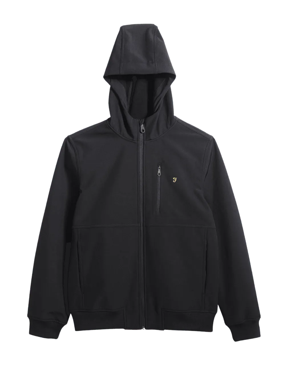 Chaqueta Soft Shell Rudd Black - ECRU