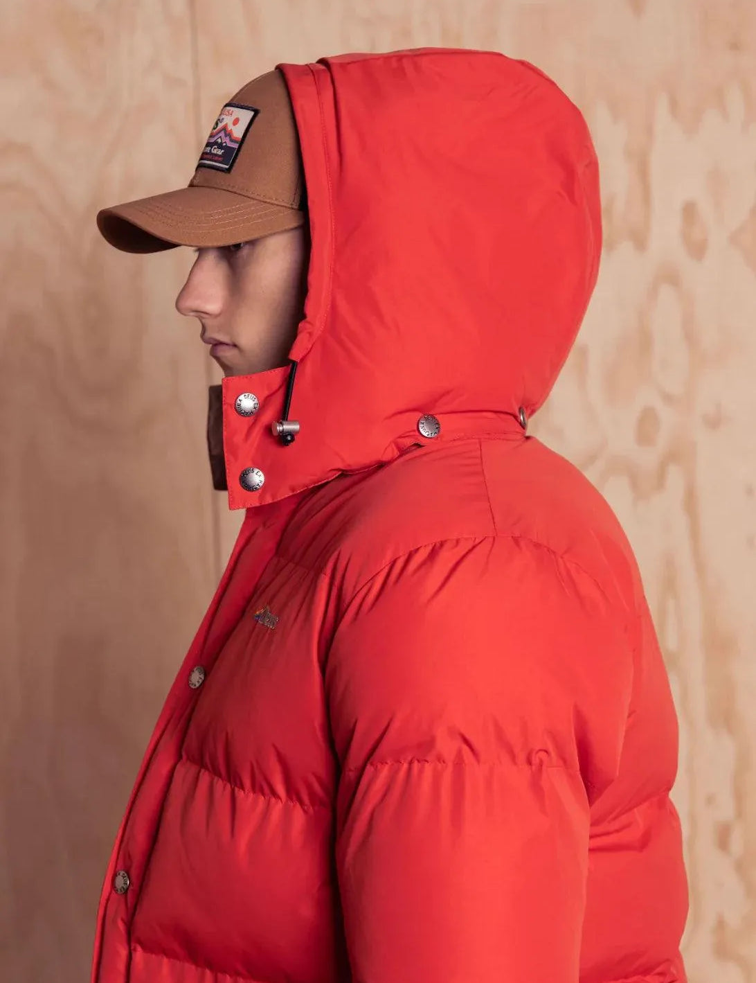 Chaqueta Summit Puffer Red Clay - ECRU