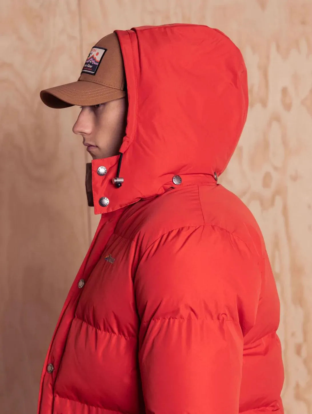 Chaqueta Summit Puffer Red Clay - ECRU