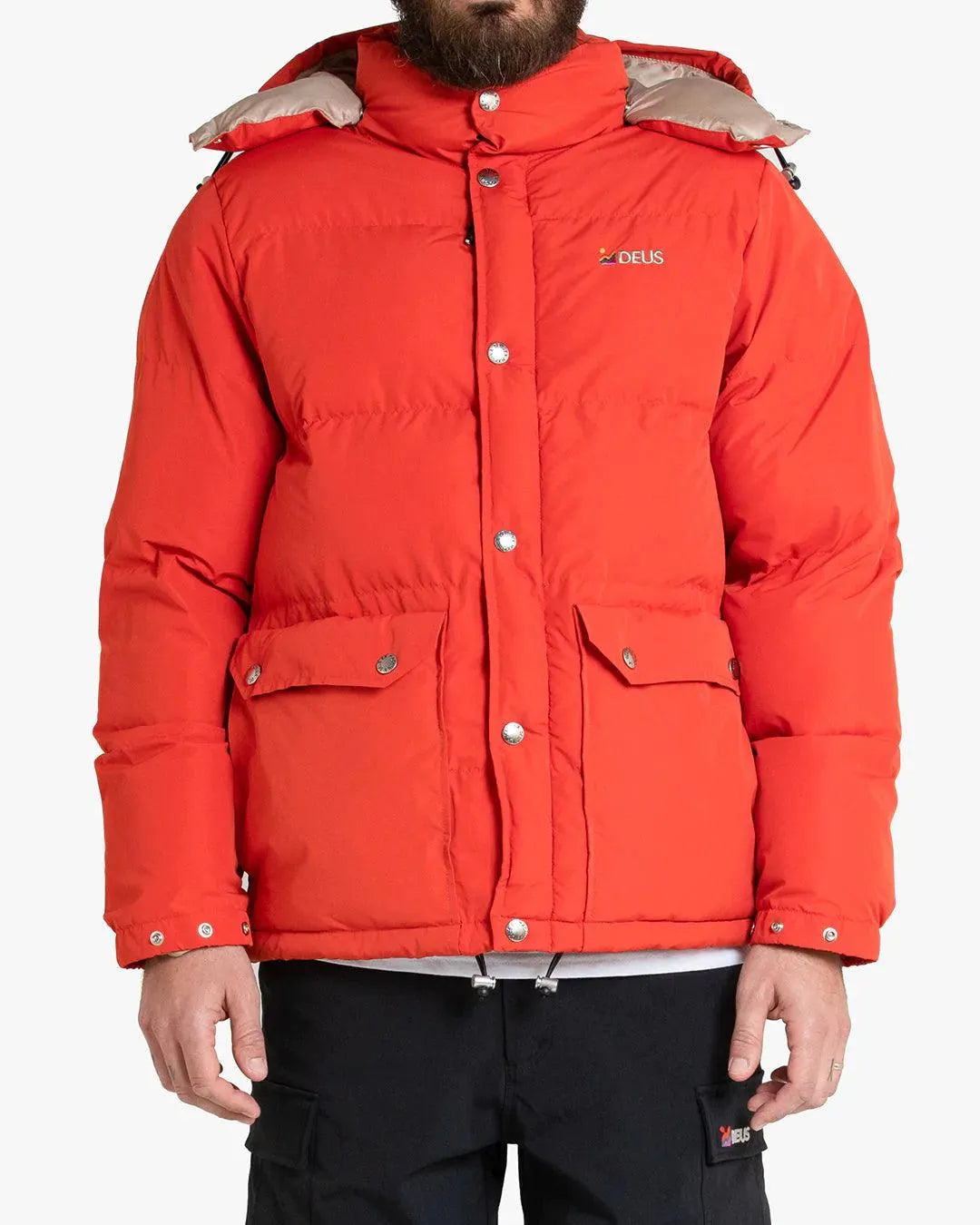 Chaqueta Summit Puffer Red Clay - ECRU