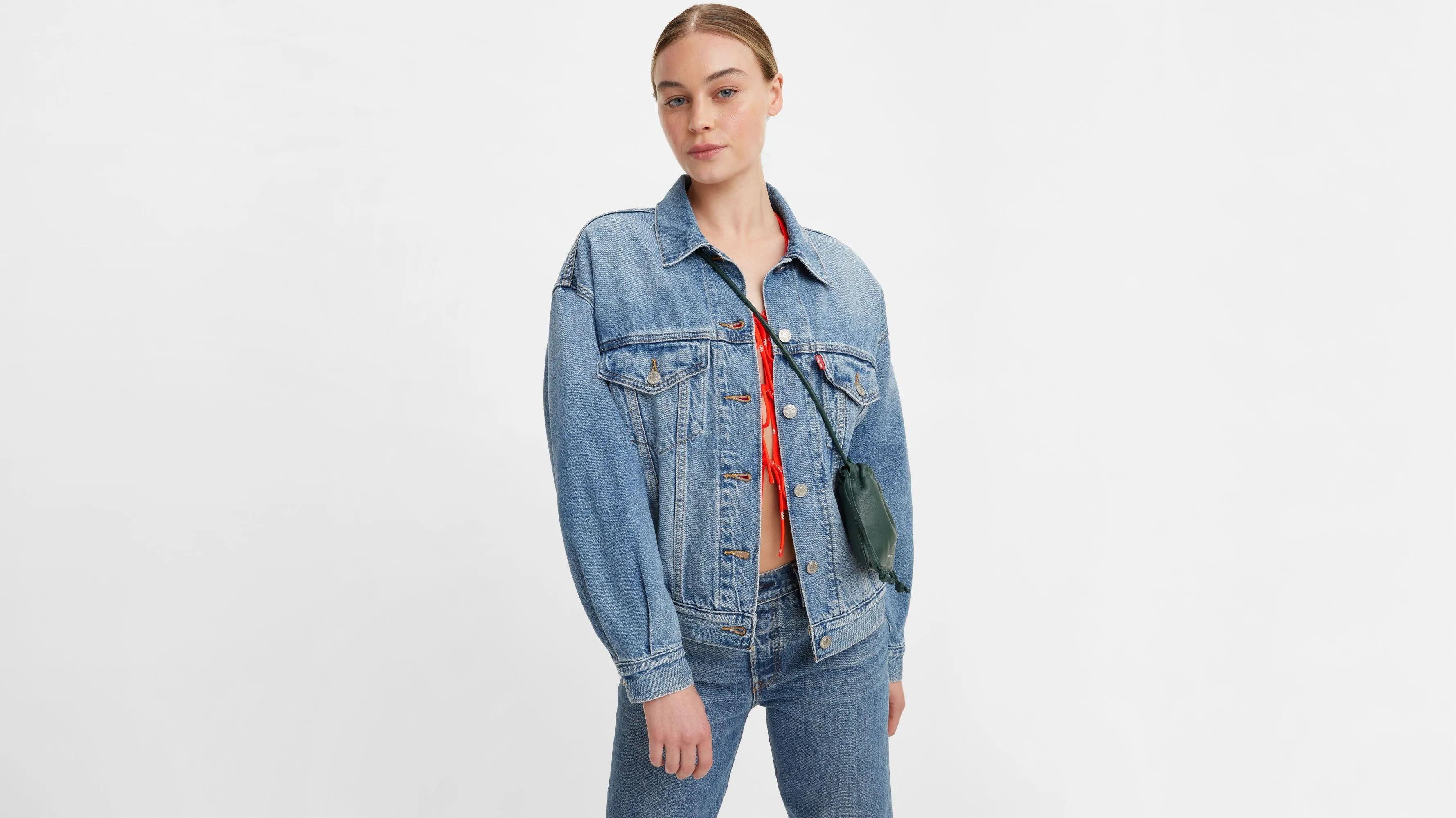 Chaqueta Trucker de los 90 - ECRU