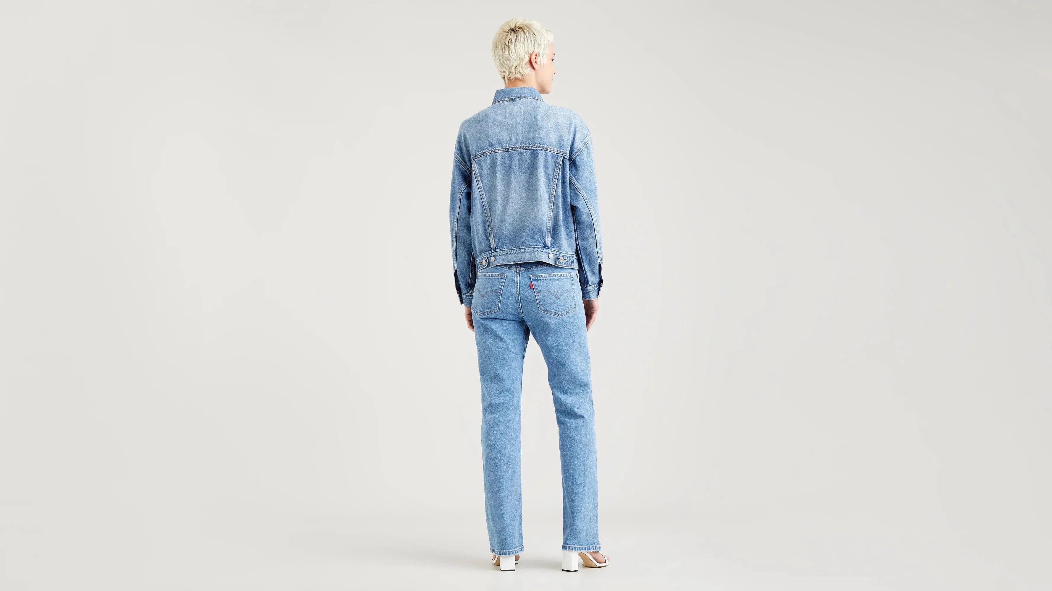 Chaqueta Trucker de los 90 - ECRU