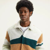 Chaqueta Trucker Reversible Vintage Fit Sherpa - ECRU