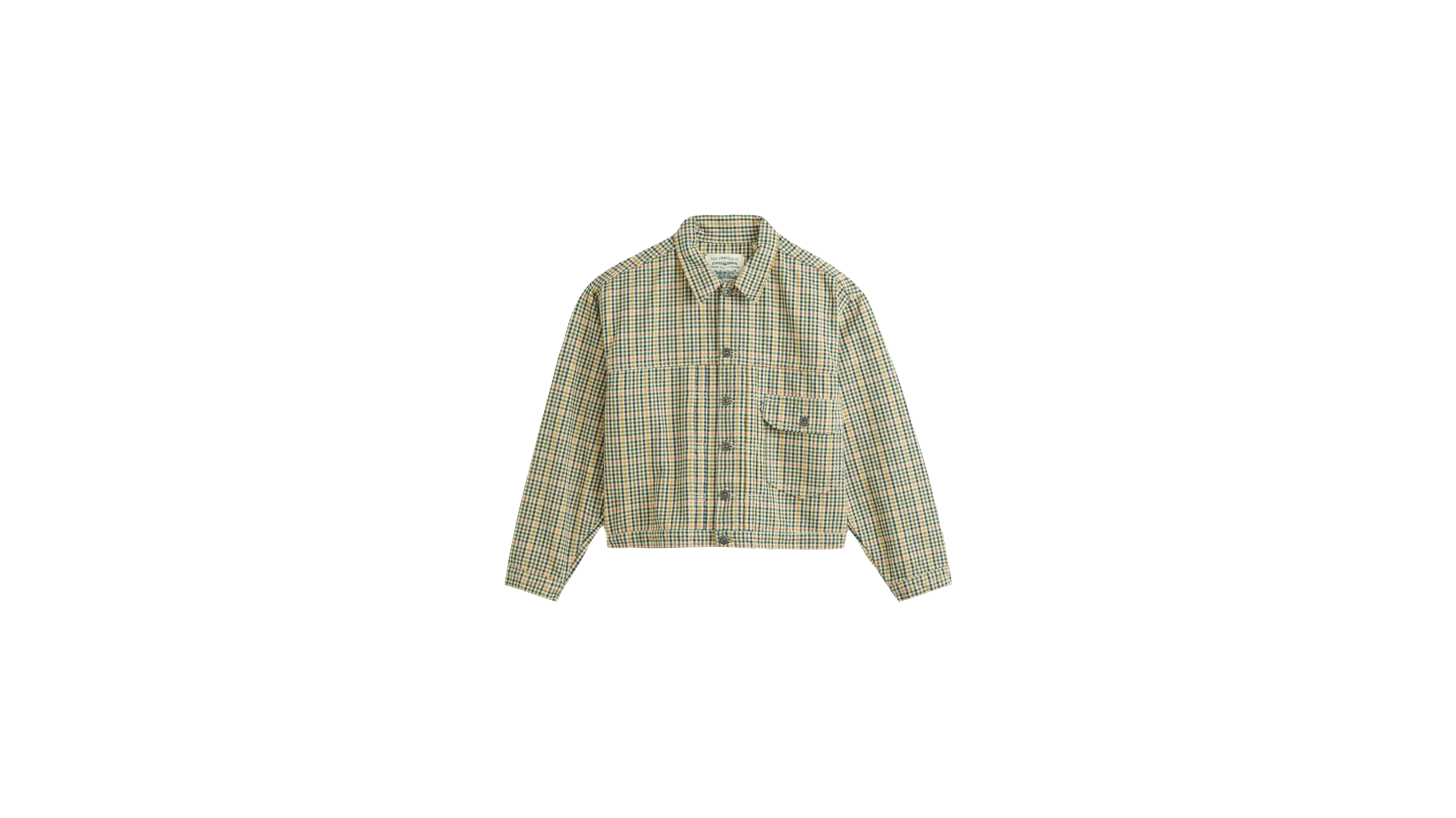 Chaqueta Trucket Type I Levi'S® Made & Crafted® Navigator Navigator Plaid - ECRU
