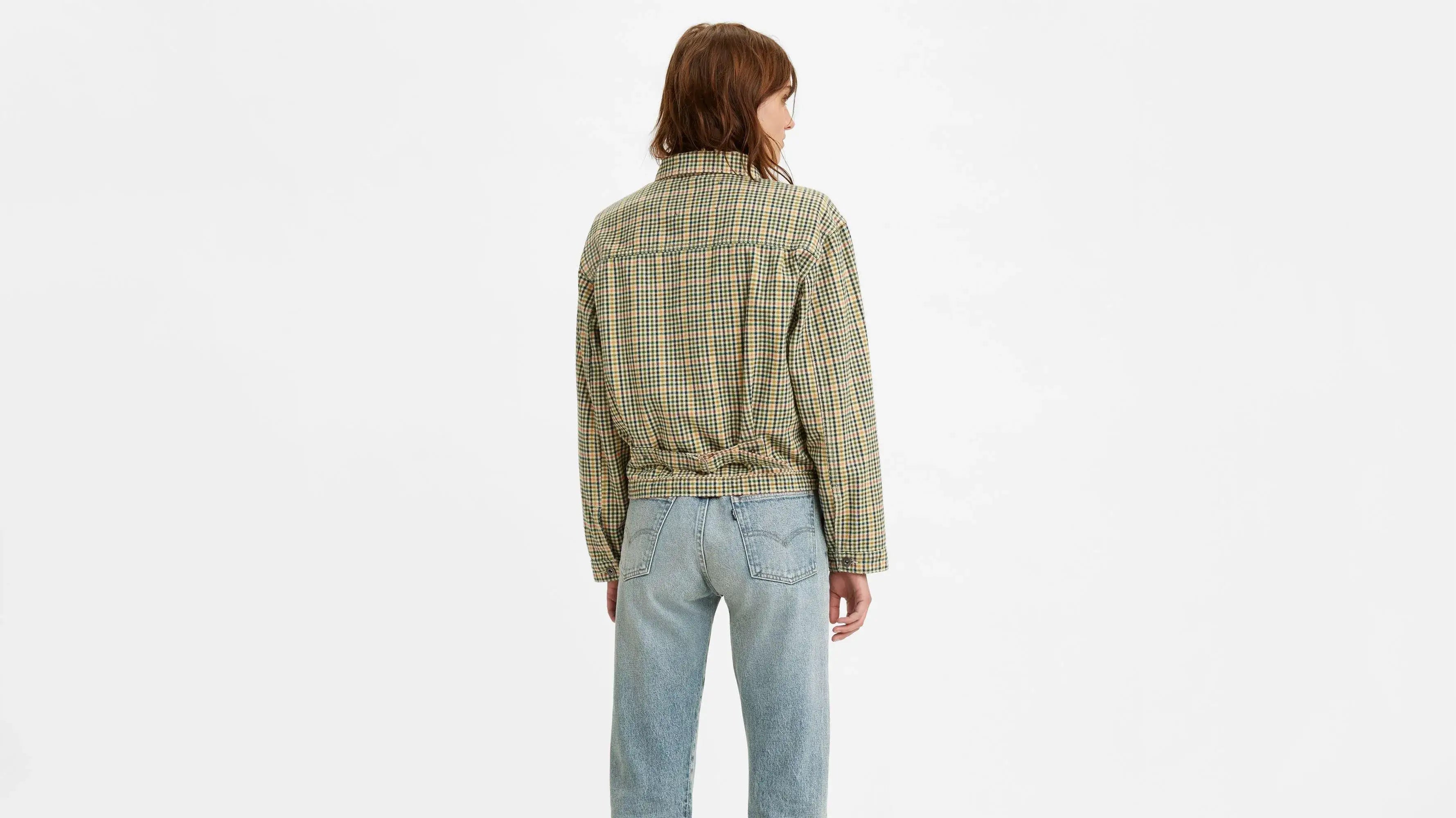 Chaqueta Trucket Type I Levi'S® Made & Crafted® Navigator Navigator Plaid - ECRU