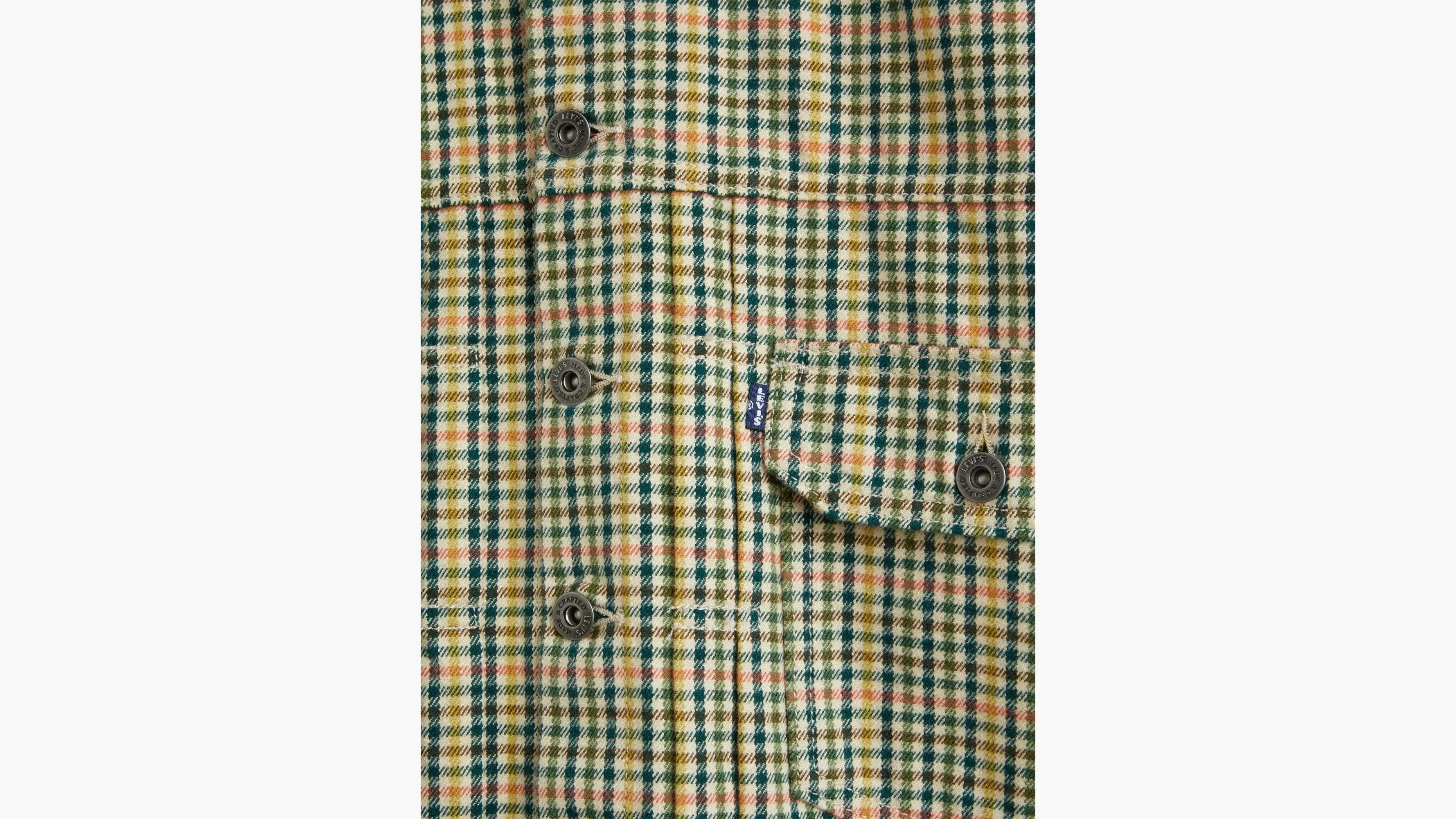 Chaqueta Trucket Type I Levi'S® Made & Crafted® Navigator Navigator Plaid - ECRU