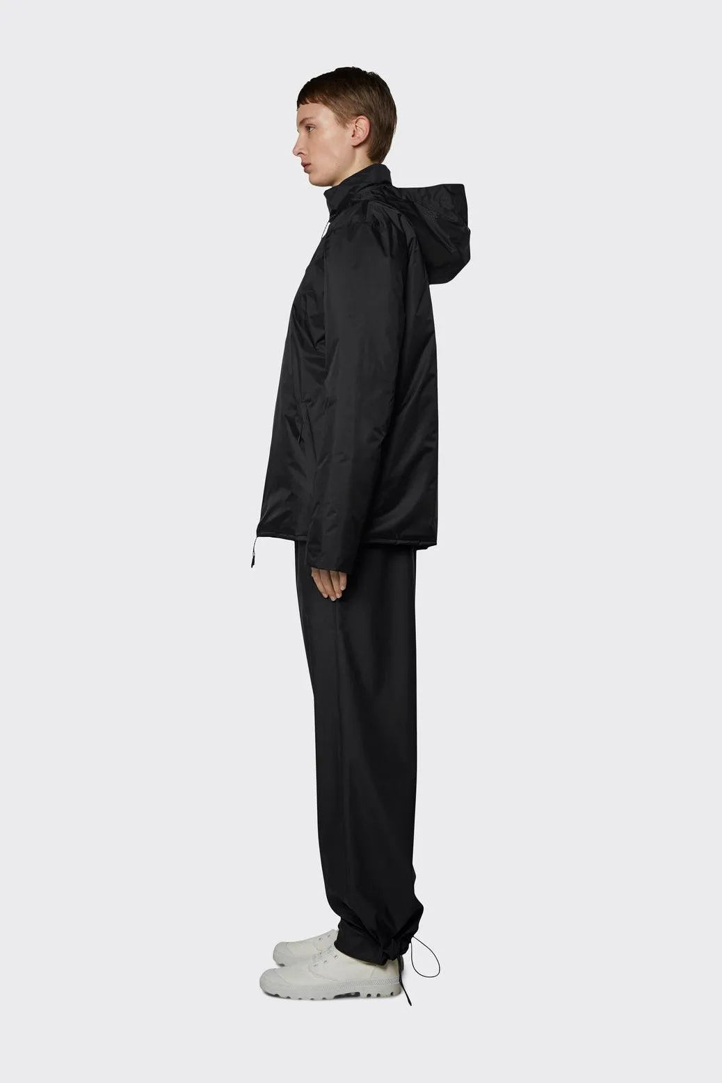 Chaqueta Unisex Padded Nylon Black - ECRU