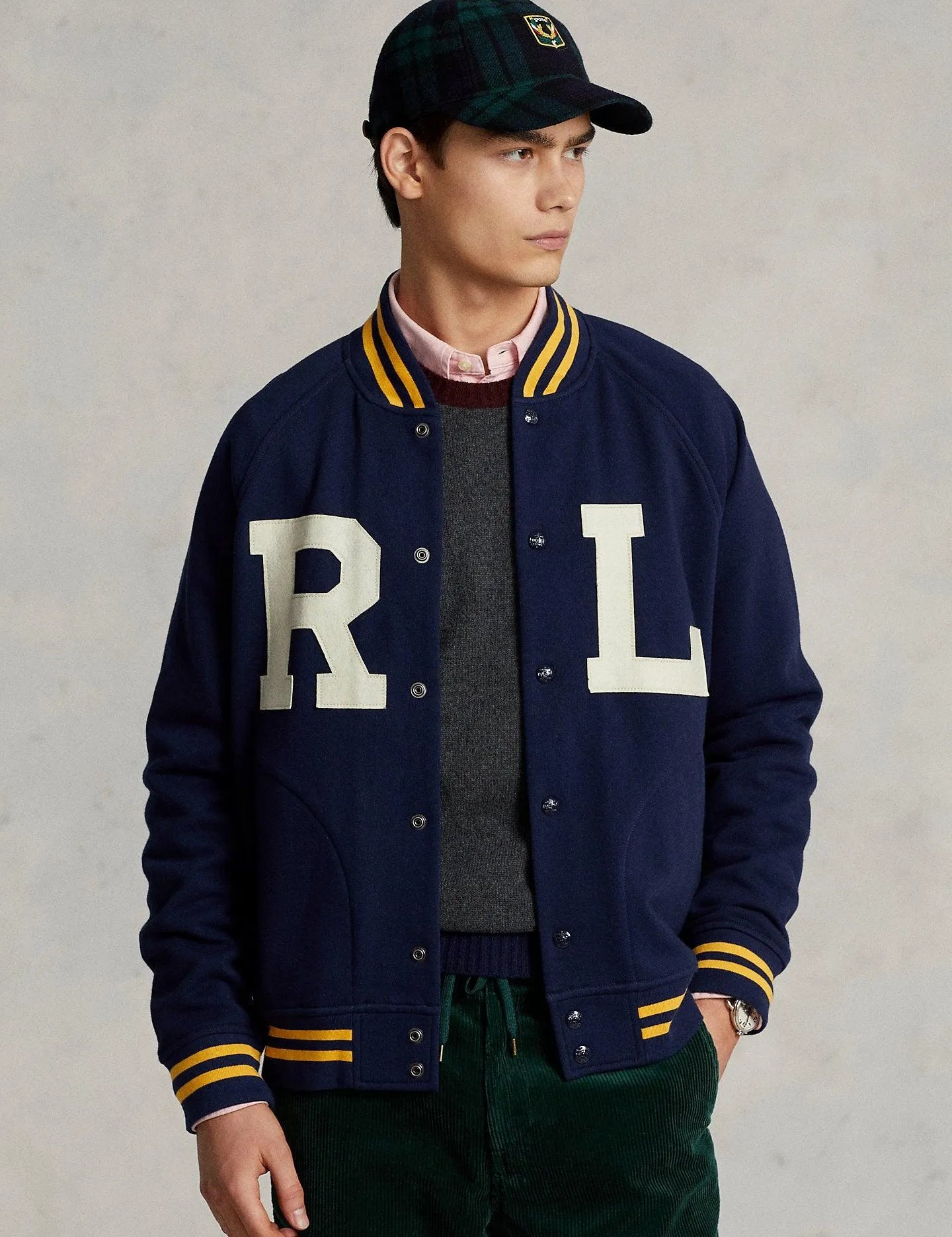 Chaqueta Universitaria RL - ECRU