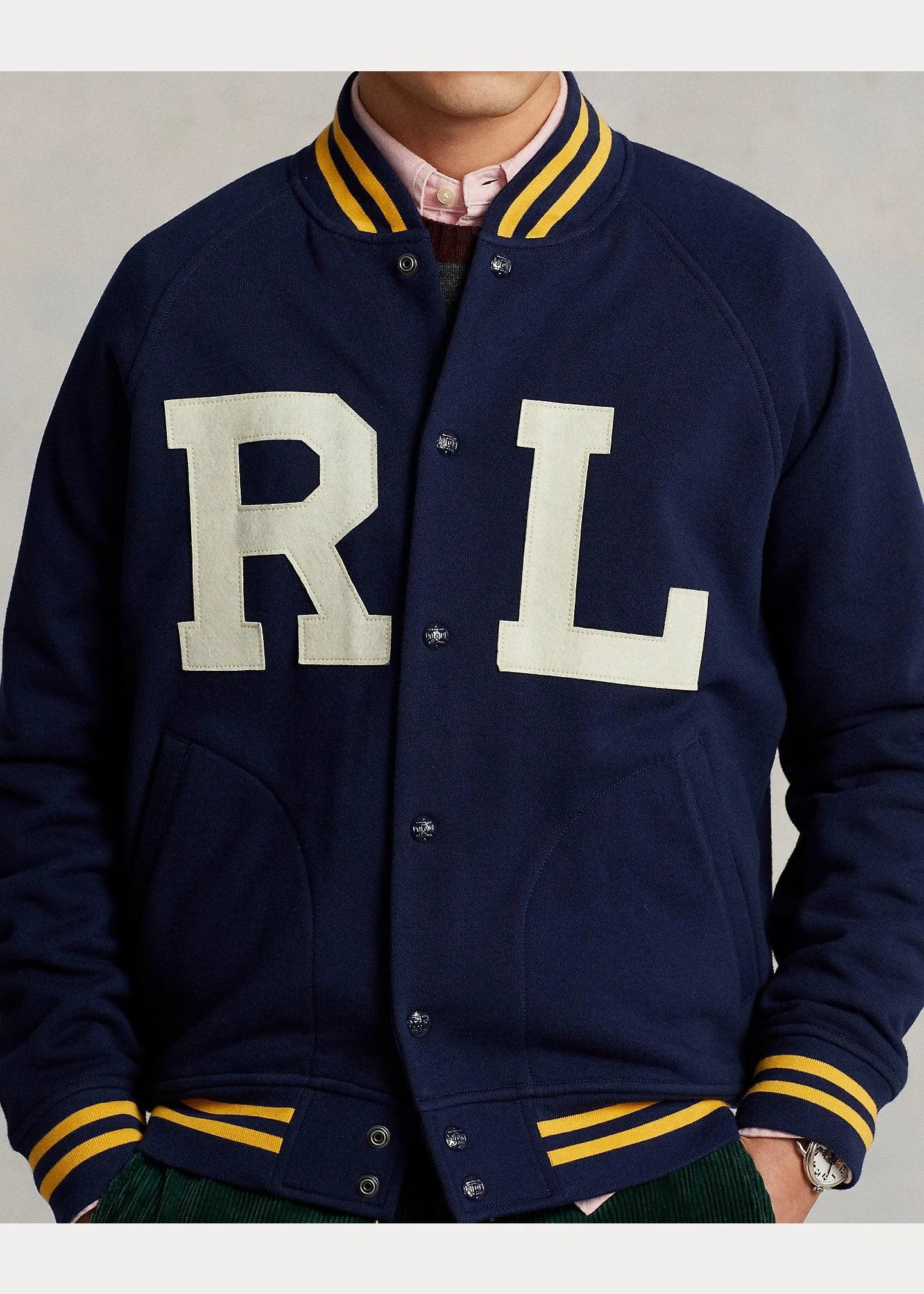 Chaqueta Universitaria RL - ECRU
