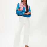 Chaqueta Vaquera Multicolor - ECRU