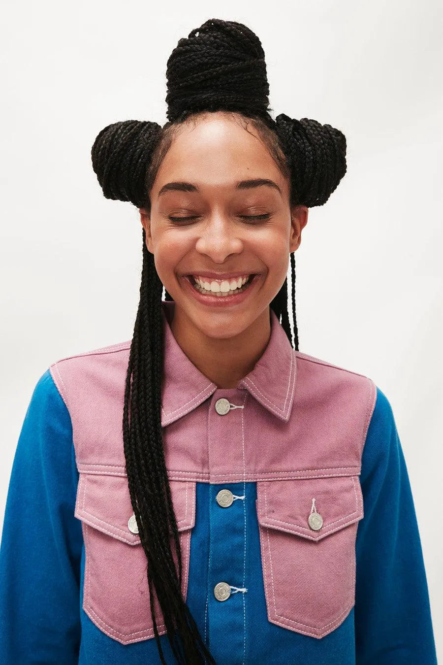 Chaqueta Vaquera Multicolor - ECRU