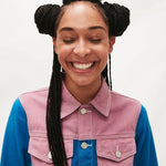 Chaqueta Vaquera Multicolor - ECRU