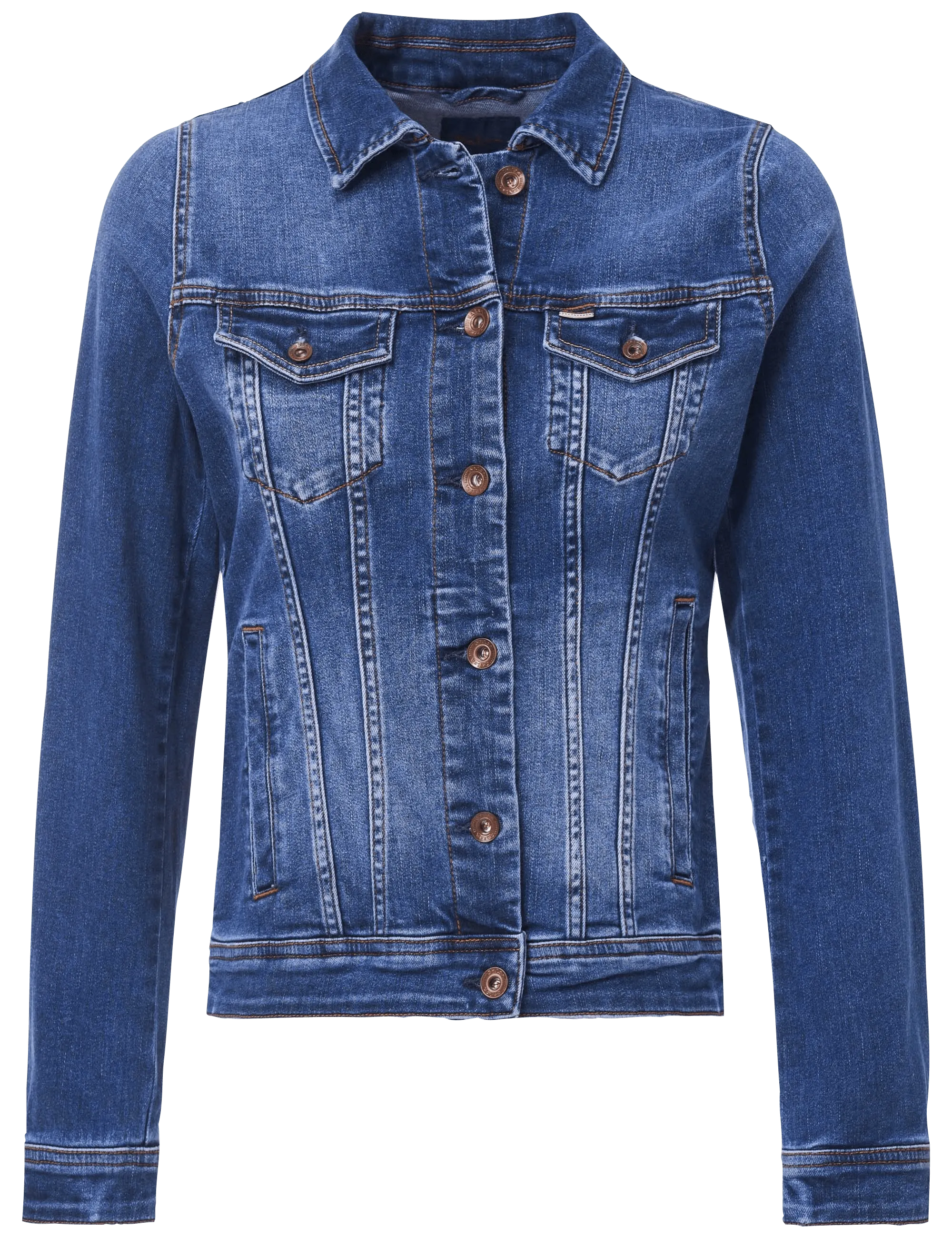 Chaqueta Vaquera Slim Fit - ECRU