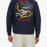 Chaqueta Voodoo Souvenir Navy - ECRU