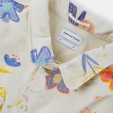 Chaqueta Worker Print - ECRU