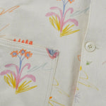 Chaqueta Worker Print - ECRU