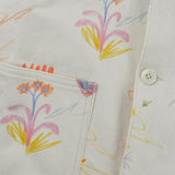 Chaqueta Worker Print - ECRU